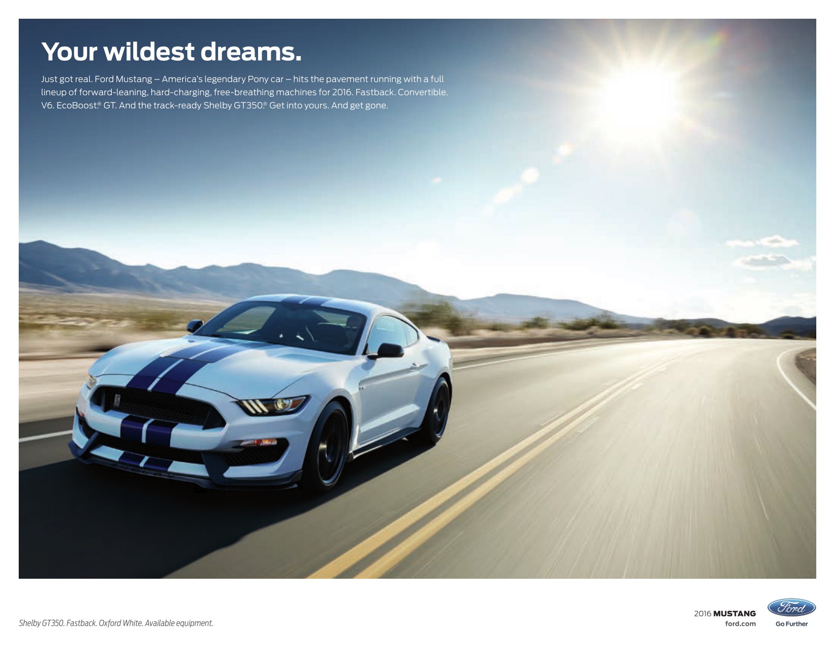 2016 Ford Mustang Brochure Page 3